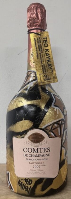 Taittinger Comtes de Champagne Rosé 2007 × Teo KayKay